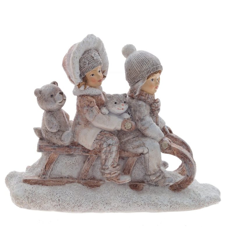 Фигурка декоративная Дети, 16х6,5х12 см KSM-811223 - фото