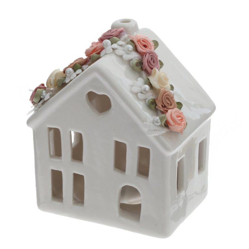 Фигурка декоративная Дом (подсветка, 3xLR44 н/п), 8,5х6,5х10 см KSM-819223 - фото