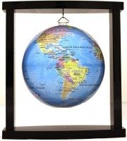 Глобус мобиле Mova Globe с политической картой Мира на подвесе, d=12 см - фото
