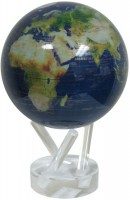 Глобус мобиле Mova Globe «Земля, вид из космоса», d=12 см, синий - фото