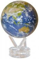Глобус мобиле Mova Globe «Земля в облаках», d=12 см - фото