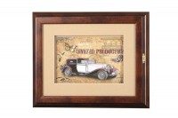 Настенная ключница «Classic cars», 28,5x23,5x5 см - фото