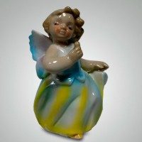Статуэтка «Девочка-ангелочек»,  h=9,5 см - фото