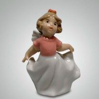 Статуэтка «Девочка-ангелочек», h=10,5 см - фото