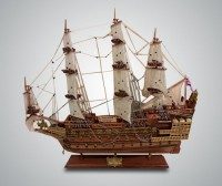 Парусник «US COAST GUARD», l=80 см - фото