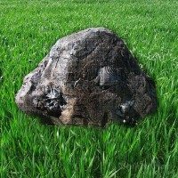 Камень садовый с ракушками коричневый, 57x32 см - фото
