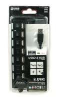 Разветвитель USB на 7 портов, 16x4x3см - фото