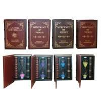 Песочные часы «книга», 17 см - фото