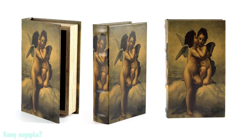 Шкатулка-фолиант «Книга Соломона», 21x13x5 см - фото