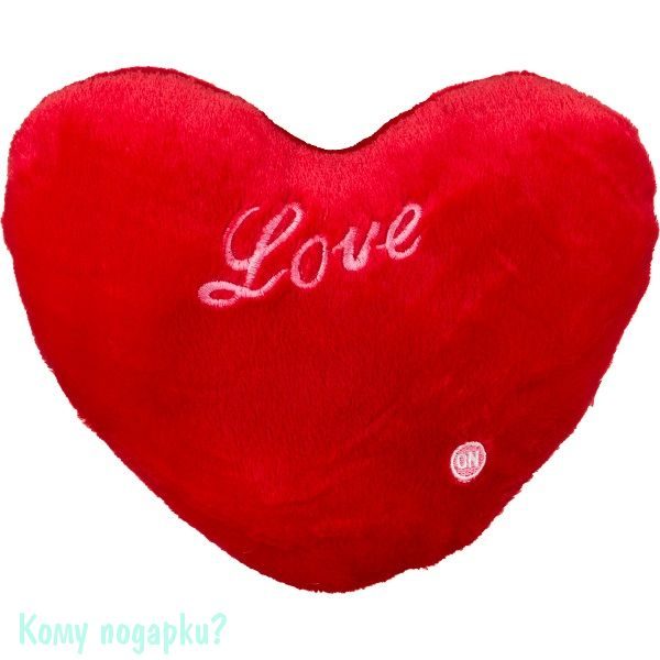 Подушка декоративная сердце «Love», 30х26х10 см, 002 - фото