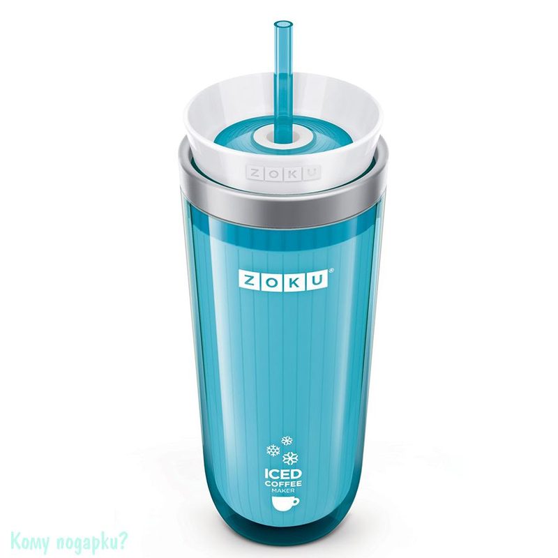 Стакан для охлаждения напитков «Iced Coffee Maker голубой» - фото