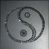 Картина Swarovski «Инь-янь» - фото