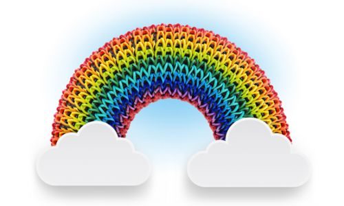 Набор для плетения Rainbow Loom - фото
