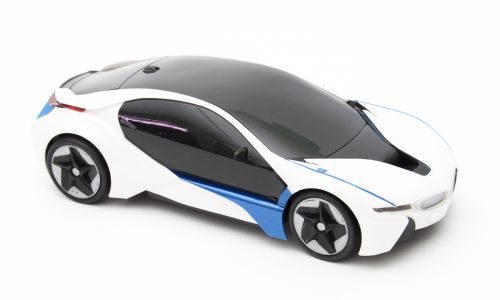 Машинка на радиоуправлении White Supercar - фото