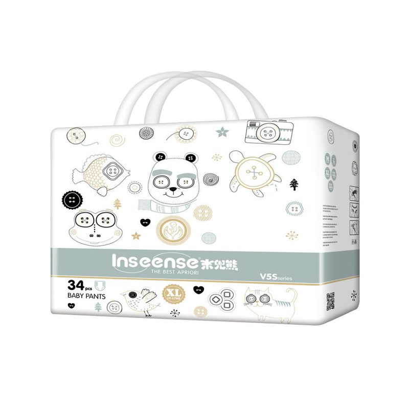 Подгузники-трусики Inseense V5S XL (12-17 кг) 34 шт - фото