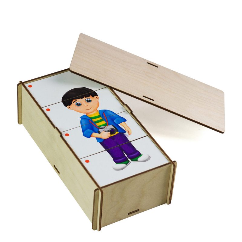 Игровой набор &laquo;Составные картинки. Профессии&raquo; - фото