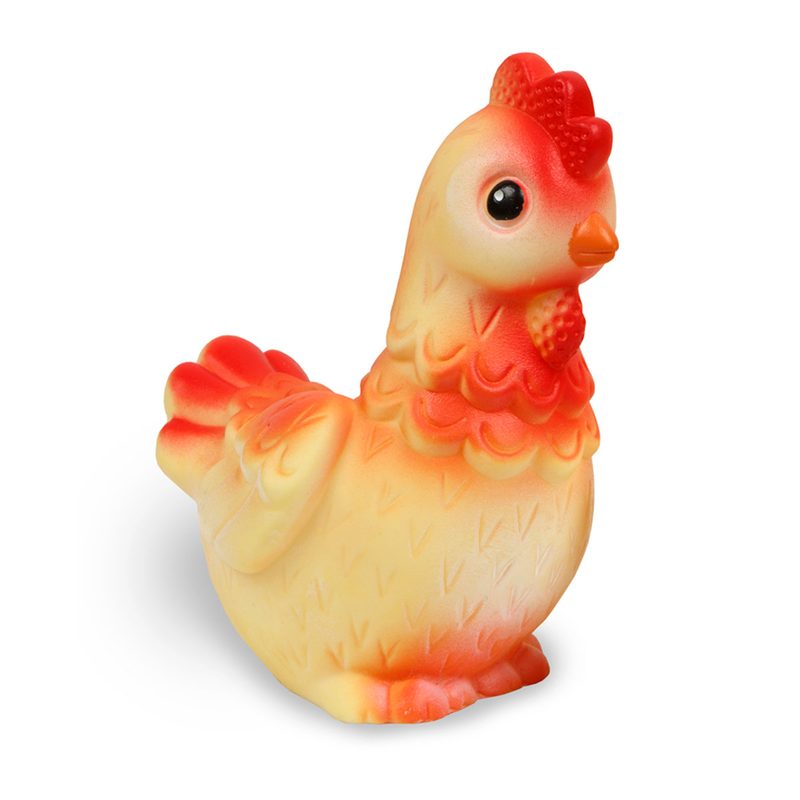 Резиновая игрушка Курочка 15 см - фото