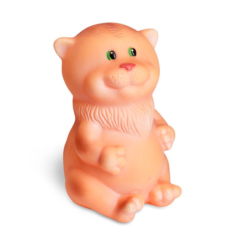 Резиновая игрушка Кот Жорик 13 см - фото