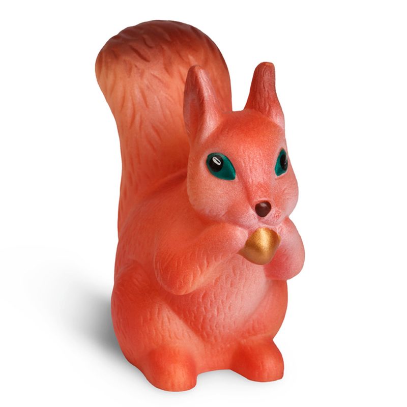 Резиновая игрушка Белочка  12 см - фото