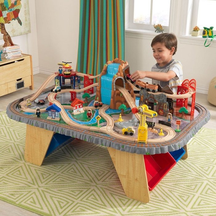 Игровой набор Горный тоннель (Waterfall Junction Train Set & Table) - фото