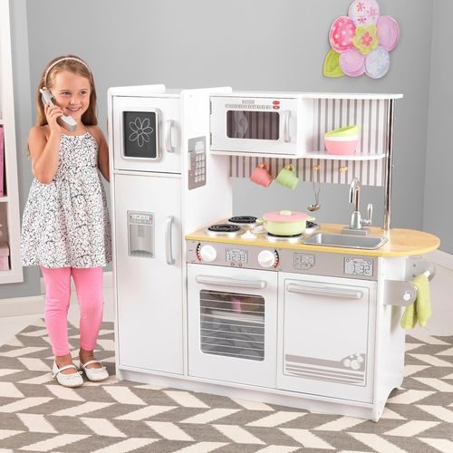 Деревянная кухня для мальчиков и девочек Аптаун (Uptown White Kitchen) 53364 (53335) - фото