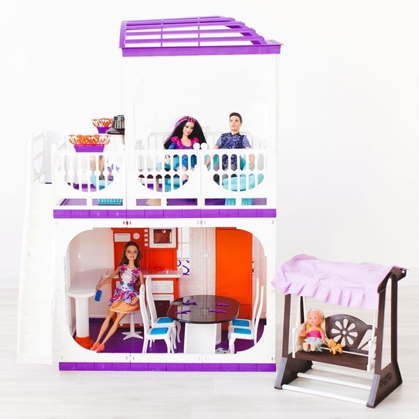 Дом для кукол Barbie (Барби) Конфетти, С-1334, пустой - фото