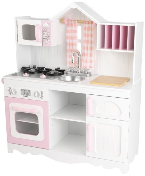 Игровая кухня для девочки из дерева Модерн (Modern Country Kitchen) - фото