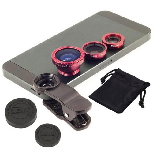 Набор объективов Universal Clip Lens 3 in 1 - фото