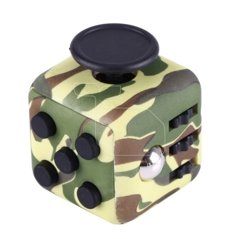 Кубик антистресс Fidget Cube - Камуфляж зеленый - фото