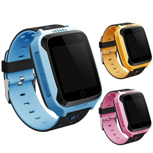 Детские GPS часы Smart Baby Watch T7 (Q65) с фонариком - Голубой - фото