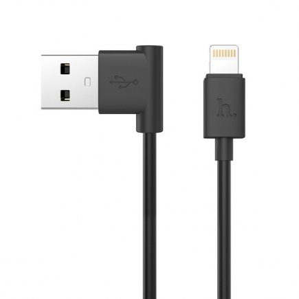 Кабель Hoco UPL11 L Shape Charging Cable для iPhone - Белый - фото