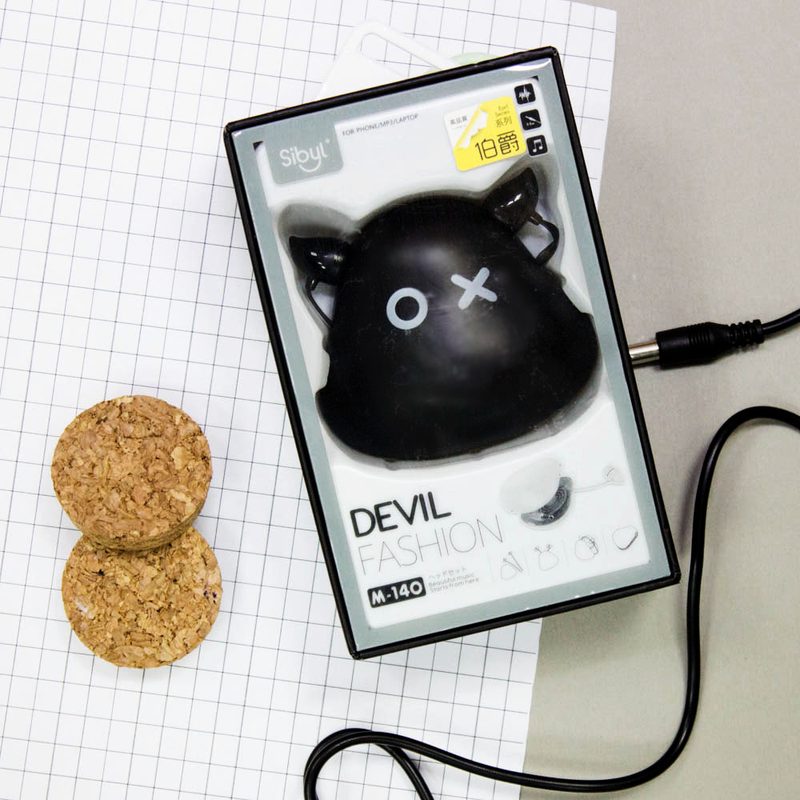 Наушники Devil (черный) - фото