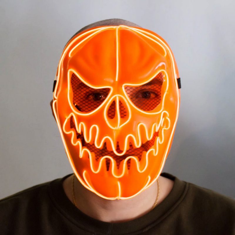 LED маска Тыква - фото