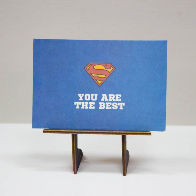 Мини-открытка You are the best - фото