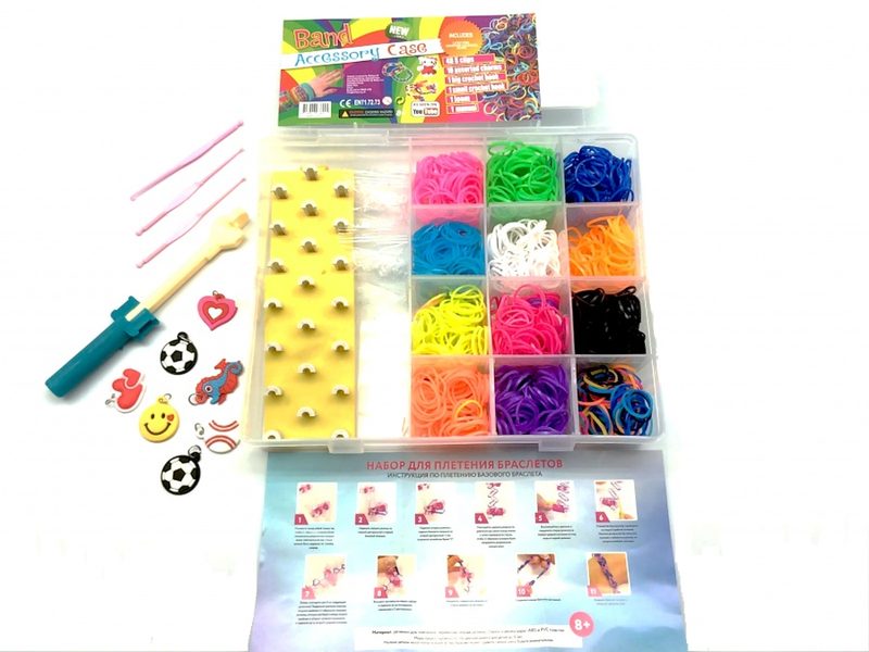 Набор для плетения Loom Bands 2400 Profi - фото