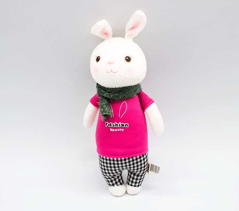 Мягкая игрушка Кролик Fashion (красный) - фото