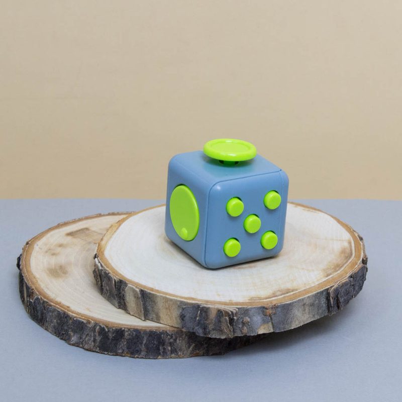 Кубик антистресс Fidget Cube (серо-зеленый) - фото
