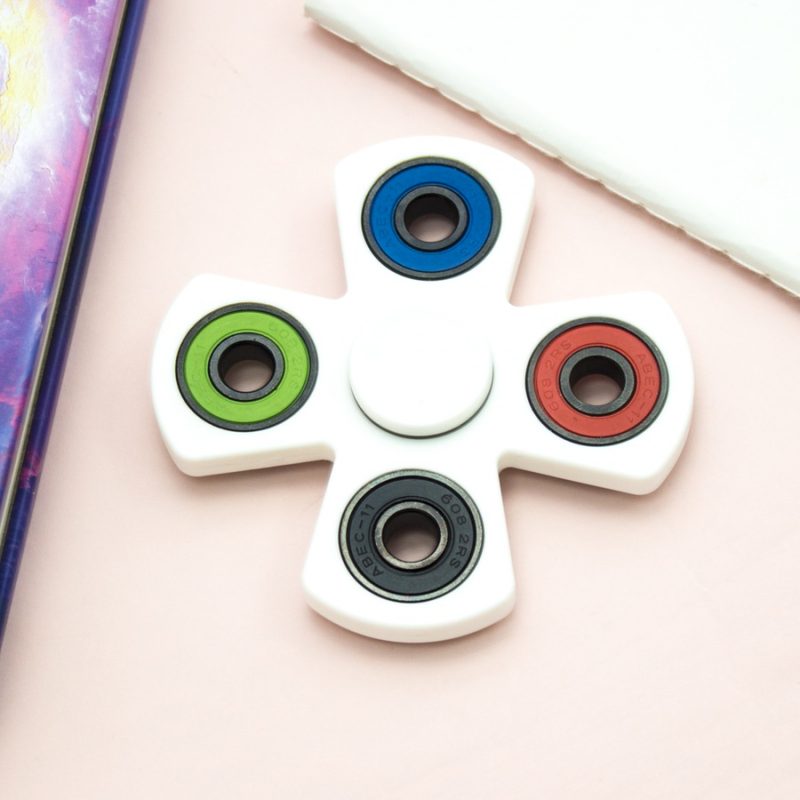 Fidget spinner PRO white dream - фото