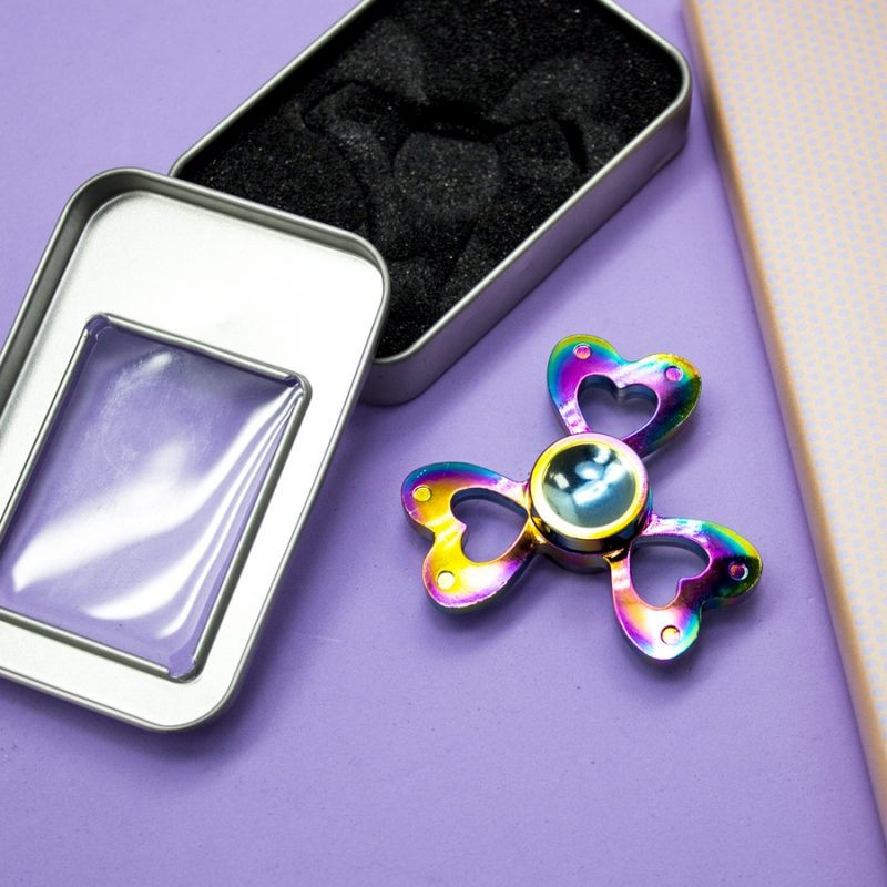 Fidget spinner Holographic Heart - фото