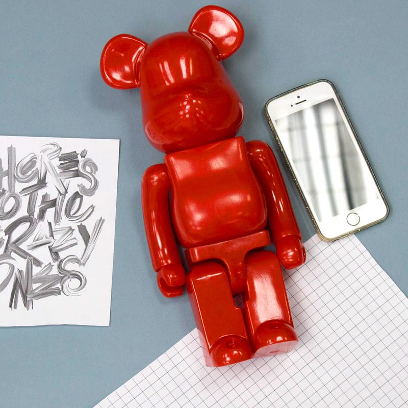 Bearbrick Color (красный) - фото