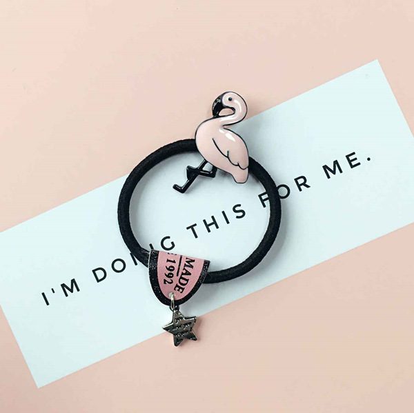 Резинка Фламинго (розовый) - фото
