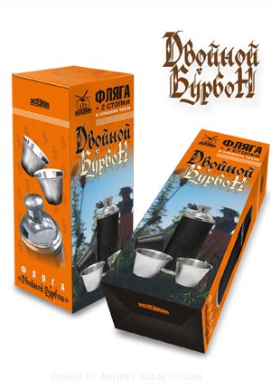 Фляга Двойной Бурбон - фото