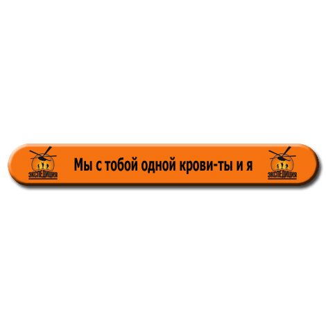 Браслет силиконовый Мы с тобой одной крови - ты и я - фото