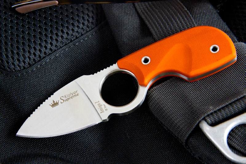 Нож Kizlyar Supreme Amigo Z  Orange D2 - фото