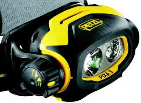 Налобный фонарь Petzl Pixa 3R черный-желтый - фото