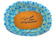 Лежанка для домашнего питомца Мои документы (голубая) - фото