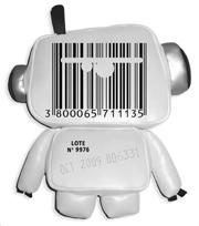 Дизайнерская игрушка CODEBOT 30 см - фото