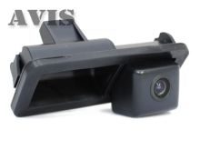 CCD штатная камера заднего вида AVIS AVS321CPR для FORD C-MAX / FIESTA VI / FOCUS II / KUGA / S-MAX(#013) (интегрированная с ручкой багажника) - фото