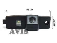 CCD штатная камера заднего вида AVIS AVS321CPR для LEXUS RX I 300(1998-2003)(#093) - фото