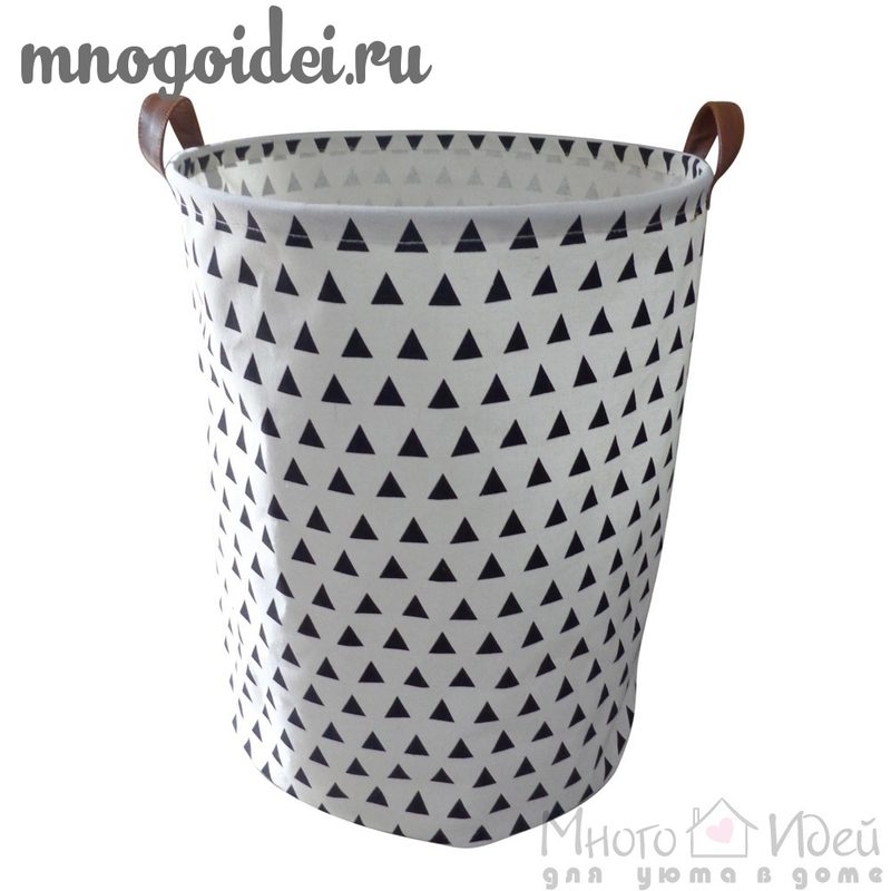 Тканевая корзина для хранения Елочка - фото